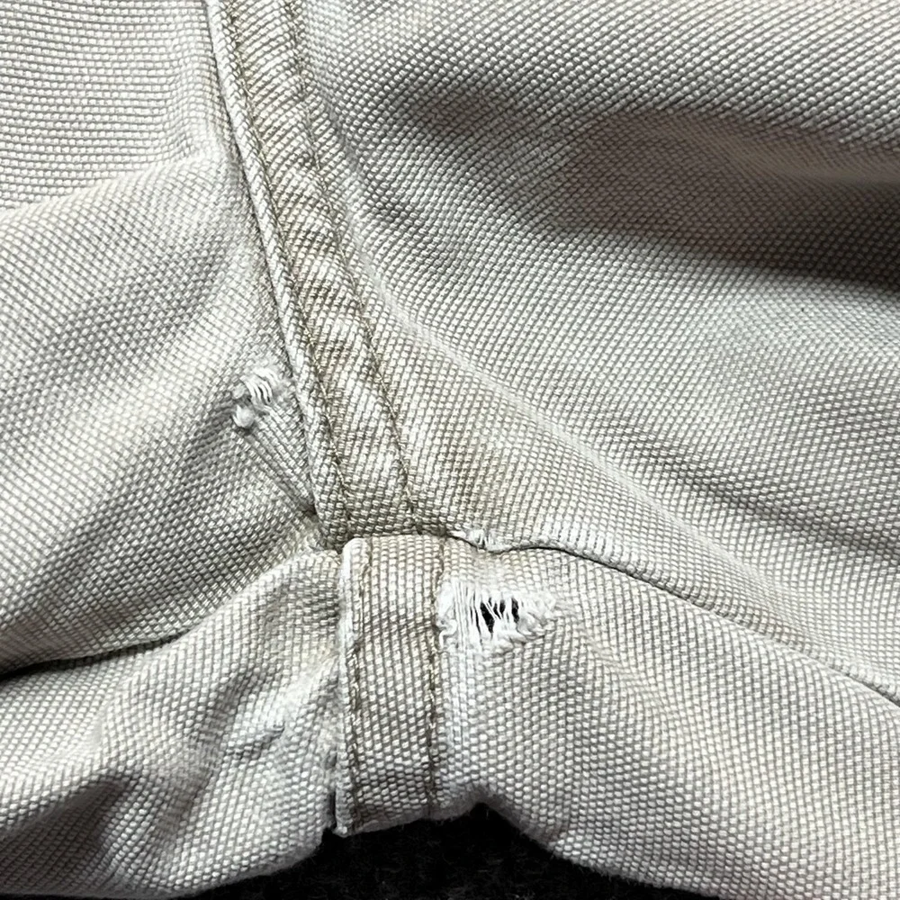 The North Face A5 Series Pants Mens 38 Beige Canvas Khakis Relaxed Fit Casual